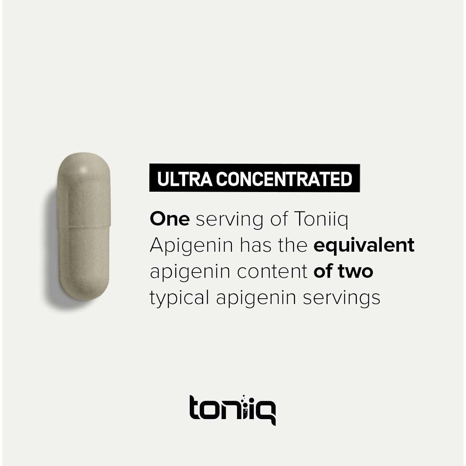 Toniiq Apigenin 100 - 180 Capsules