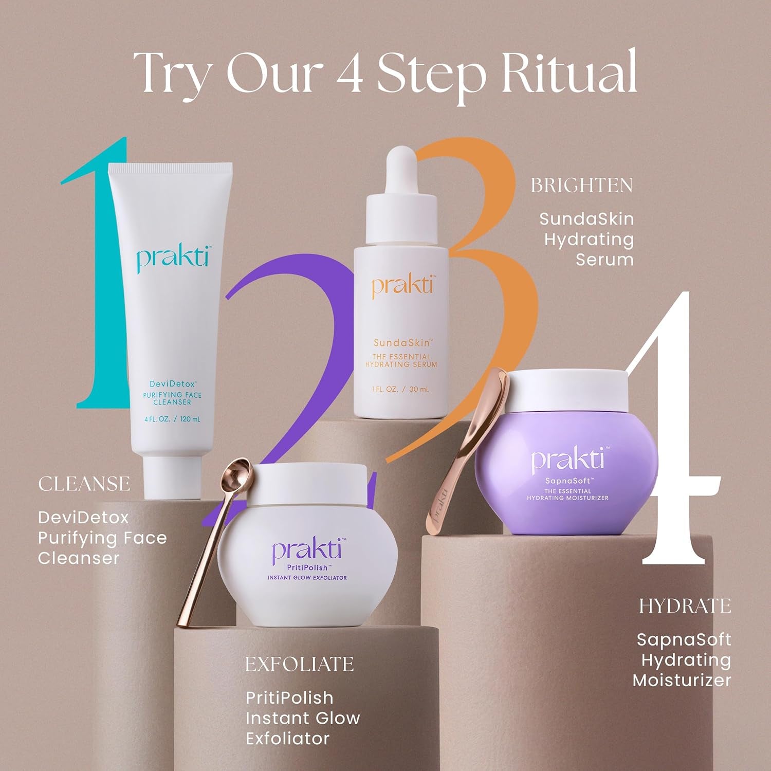 Prakti PritiPolish Instant Glow Exfoliator – 30ml | Radiant Skin, Instantly Smooth & Brighten