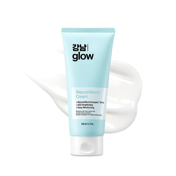 GANGNAM GLOW Rejunol Mucin™ Cream – 200ml | Deep Hydration & Radiance Boost