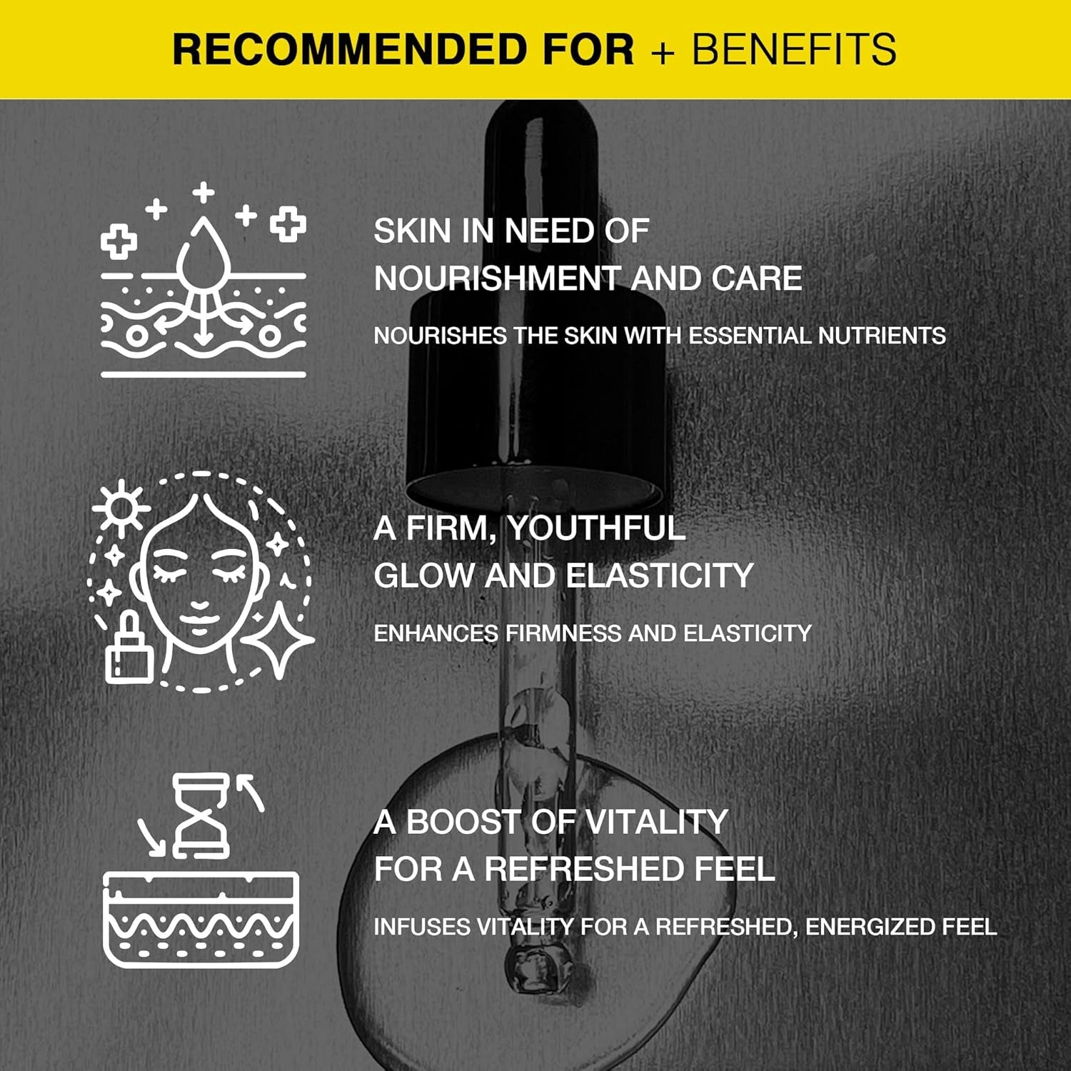 Propolis Vitamin C B3 B5 B6 Serum 1.01 Fl.Oz / 30Ml | Nutrient Face Serum for Dry and Tired Skin | with Propolis and Pure Vitamin C | Allergen-Free and Cruelty-Free