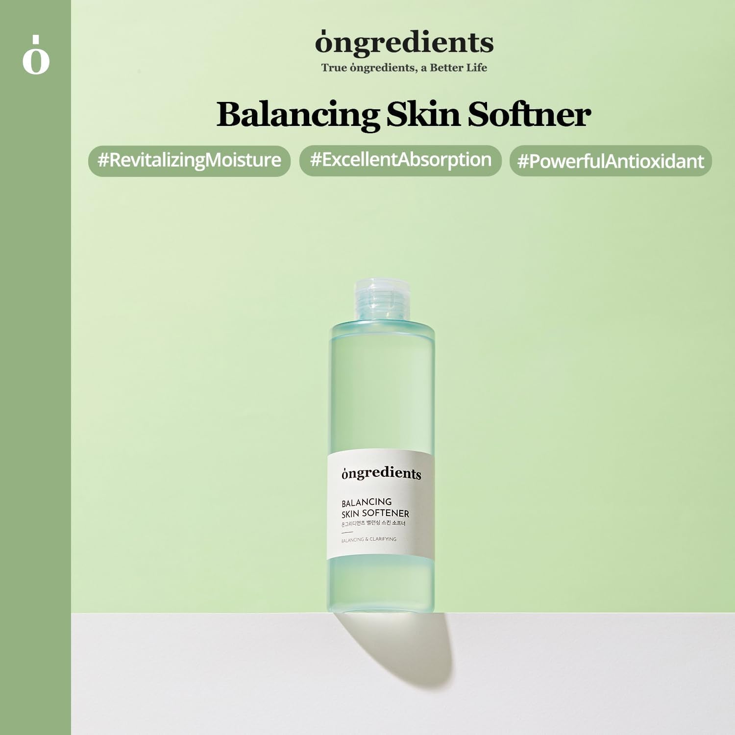 ONGREDIENTS Balancing Skin Softener – 250ml | Heartleaf Hydrating Toner