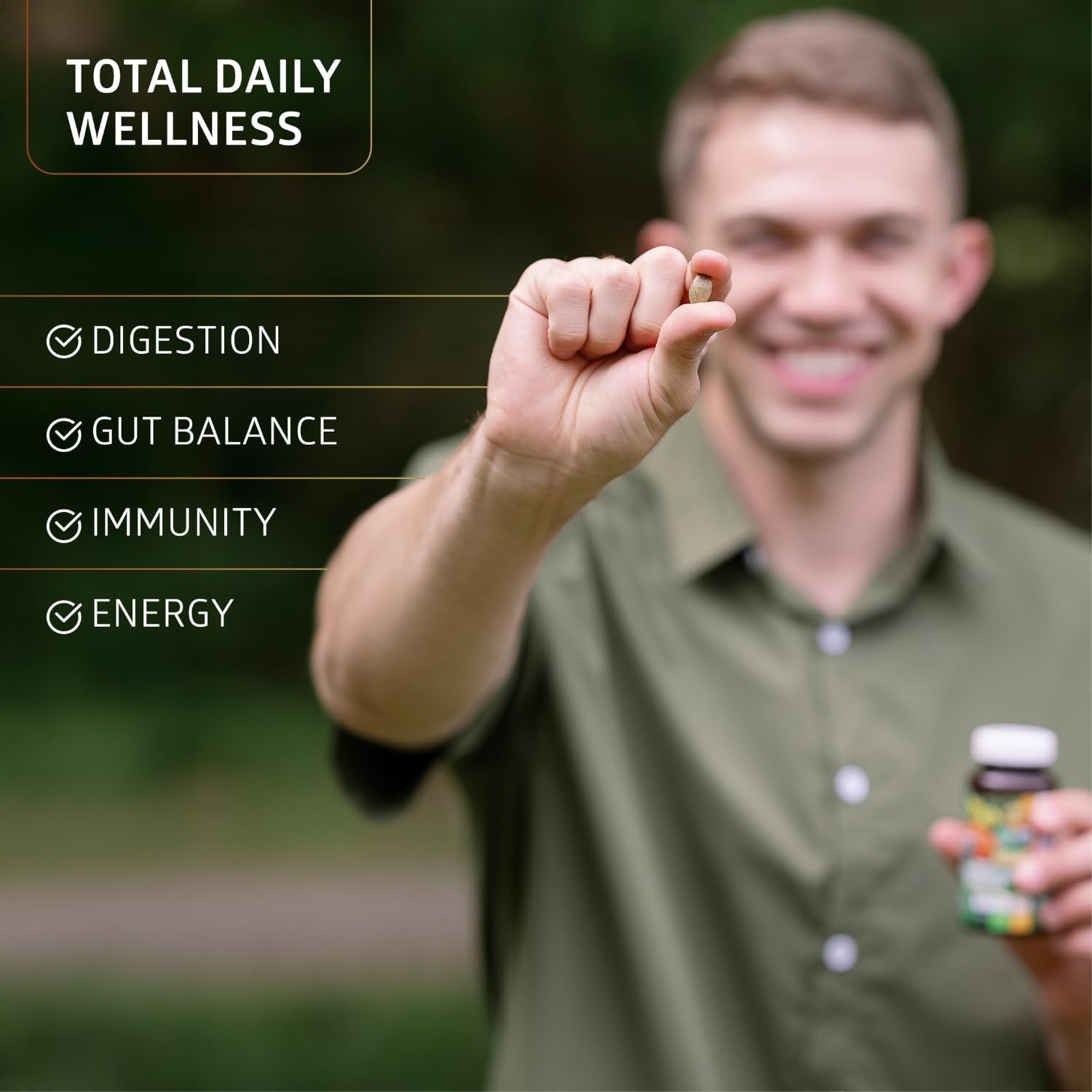 Number One Nutrition USDA Organic Superfood Greens - 60 Tablets