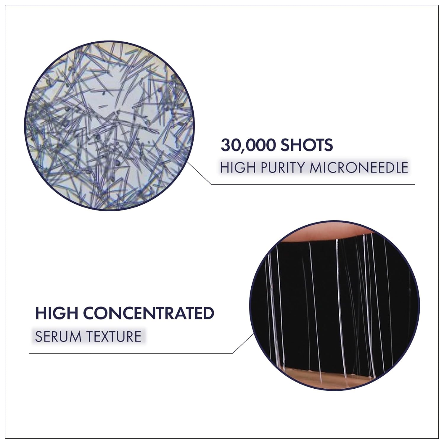 Real Spicule Ampoule with 30,000 Shots, Niacinamide, Panthenol, Liquid Skin Booster Serum, Pore Minimizer, Exfoliating, Dead Skin Cells, Skin Texture, Korean Skincare, 30Ml, 1.01 Fl. Oz.