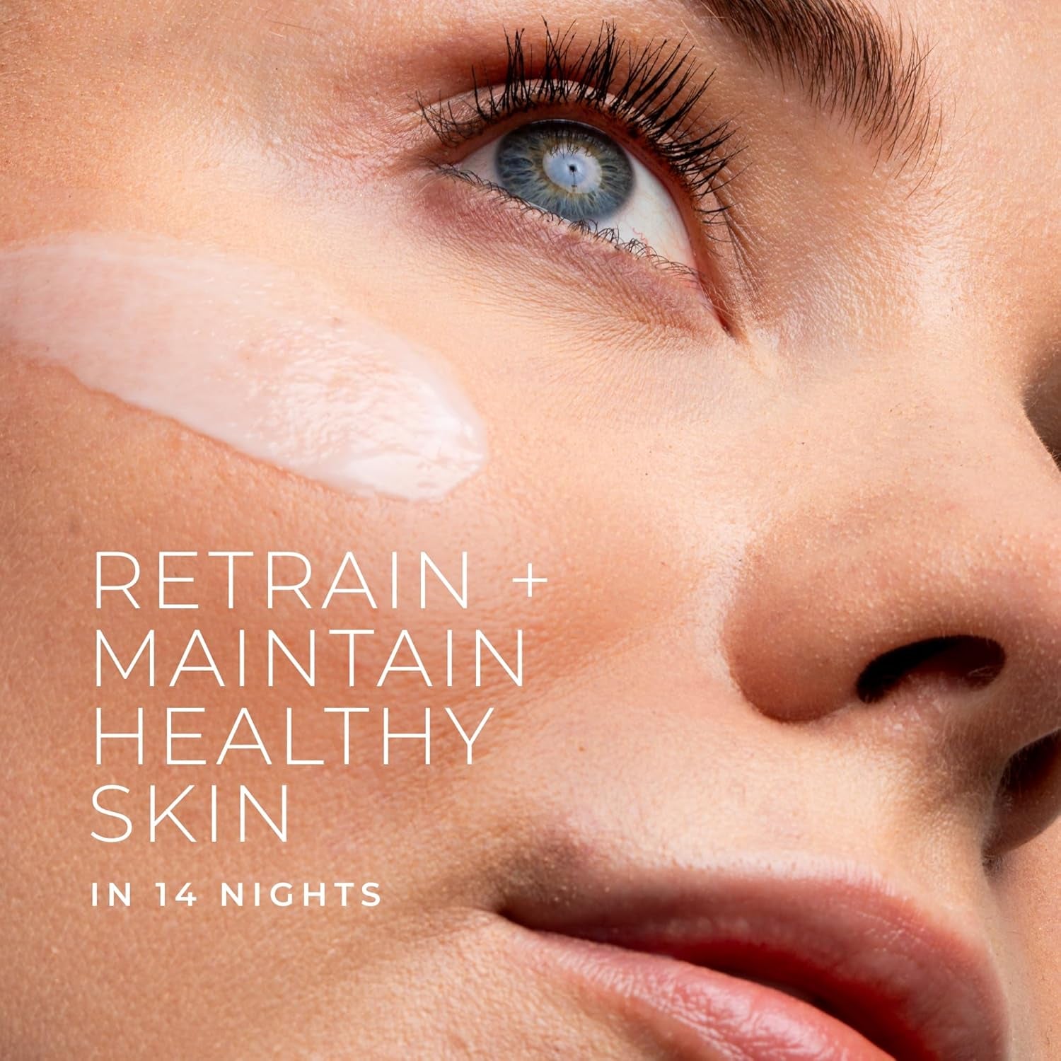 RoC Barrier Renew PM Moisturizer (74ml) with Retinol Correction Line Smoothing Eye Cream Packette (2ml)