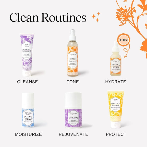 LilyAna Naturals Glow Boosting Vitamin C Serum – 30g | Brighten, Firm & Hydrate for Radiant, Youthful Skin