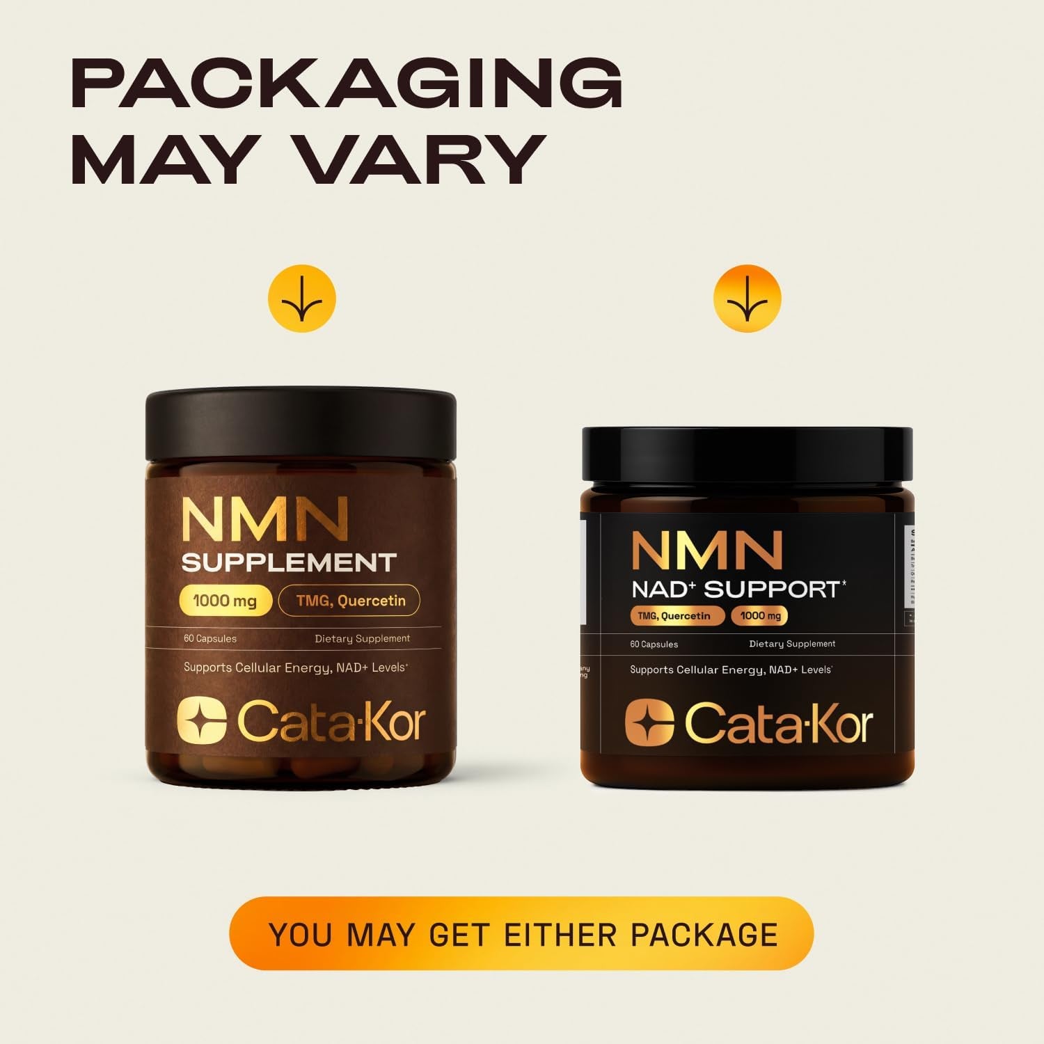 NMN Supplement 1000Mg – 4-In-1 NAD Supplement with Quercetin | TMG | Resveratrol – NMNH Alternative – Supports Cellular Energy & NAD+ Levels – 60 Capsules – Third-Party Tested (1 Pack)