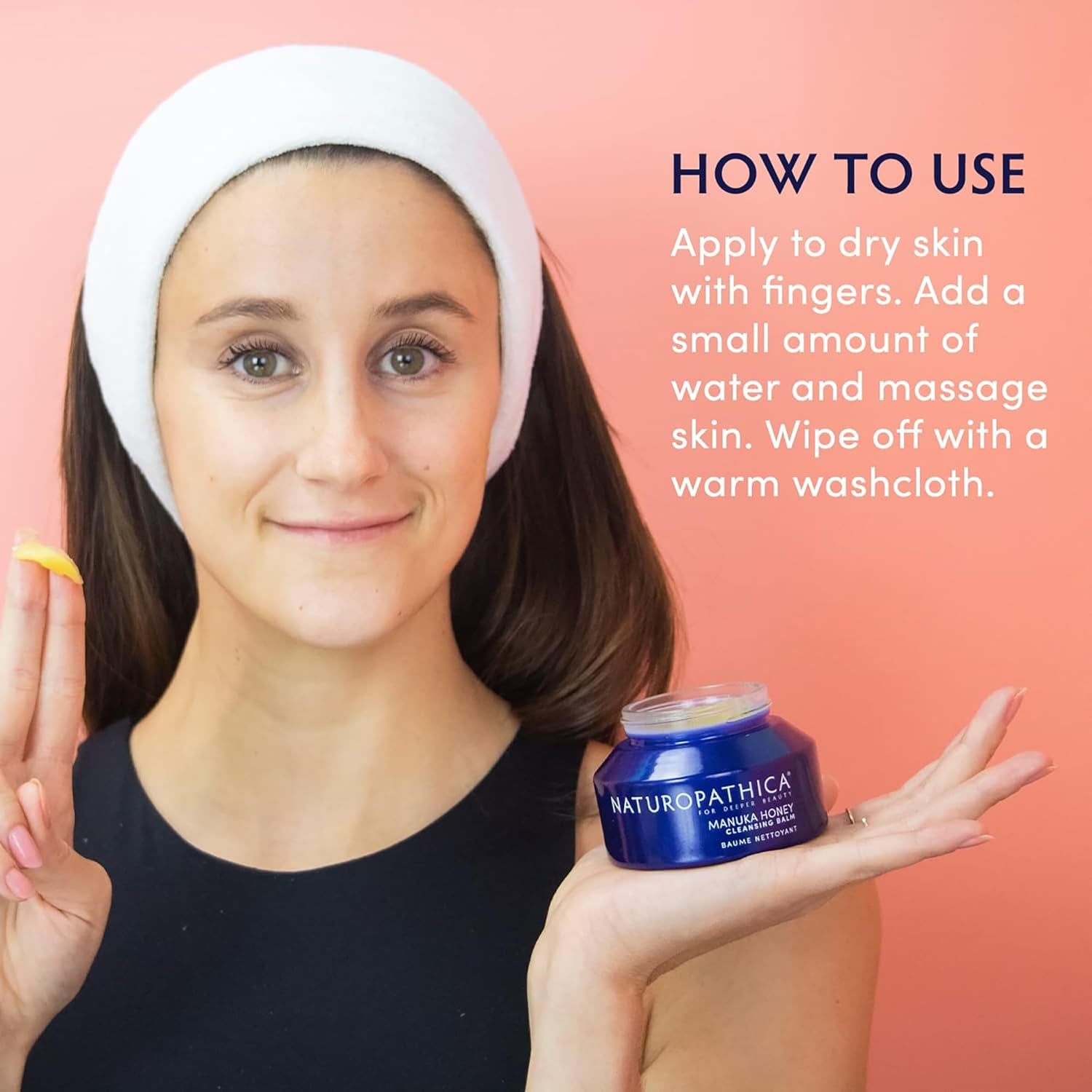 Naturopathica Manuka Honey Cleansing Balm – 83ml | Hydrating & Nourishing Face Cleanser