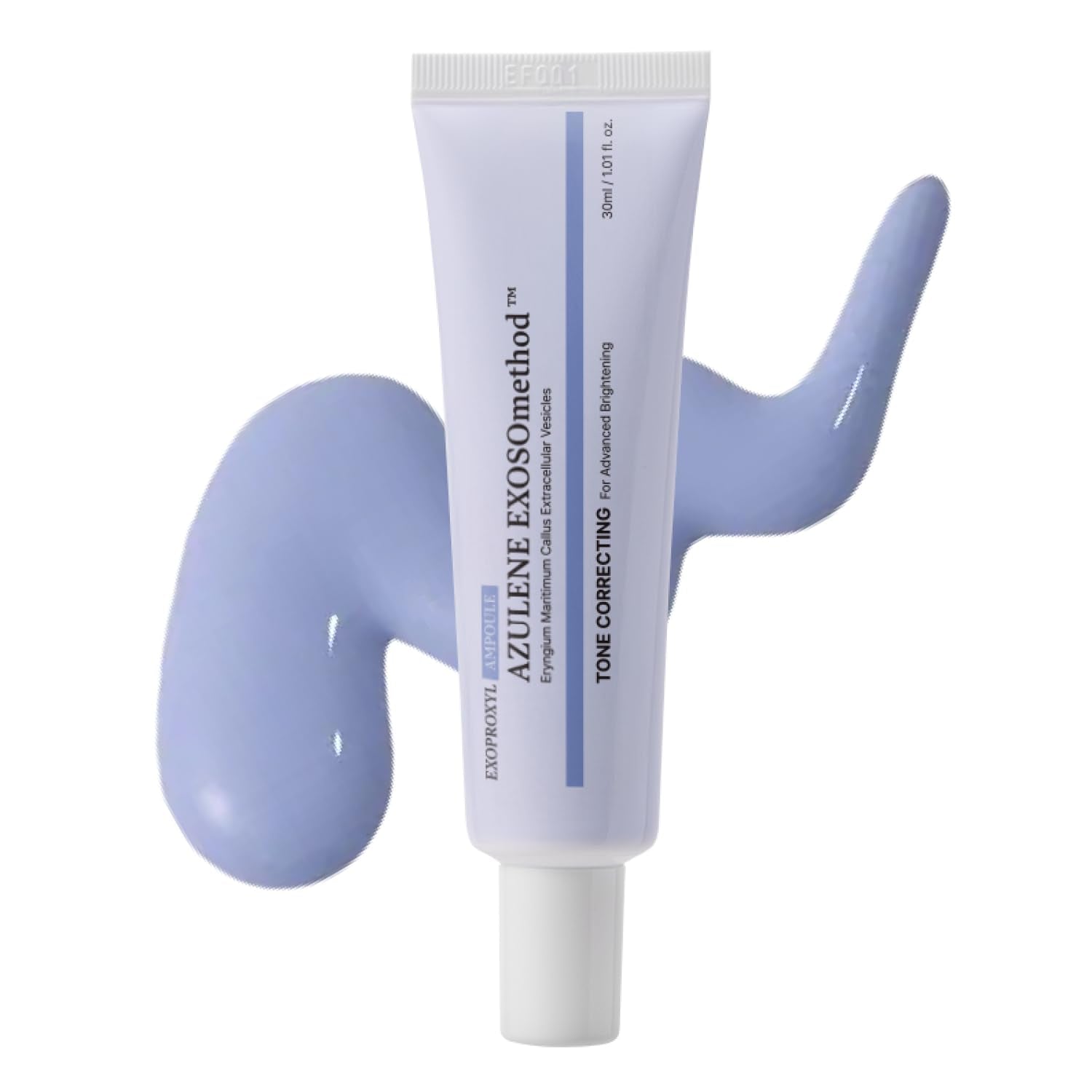 AZULENE Exosomethod Serum with Niacinamide & Panthenol for Glass Skin, Calming & Glowing Exosome Ampoule for Uneven Dull Skin Tone, Korean Skin Care (1.01 Fl Oz / 30Ml)