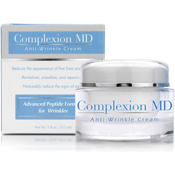 Complexion MD Anti-Wrinkle Cream – 29.5ml | Powerful Anti-Aging, Peptide-Infused Moisturizer