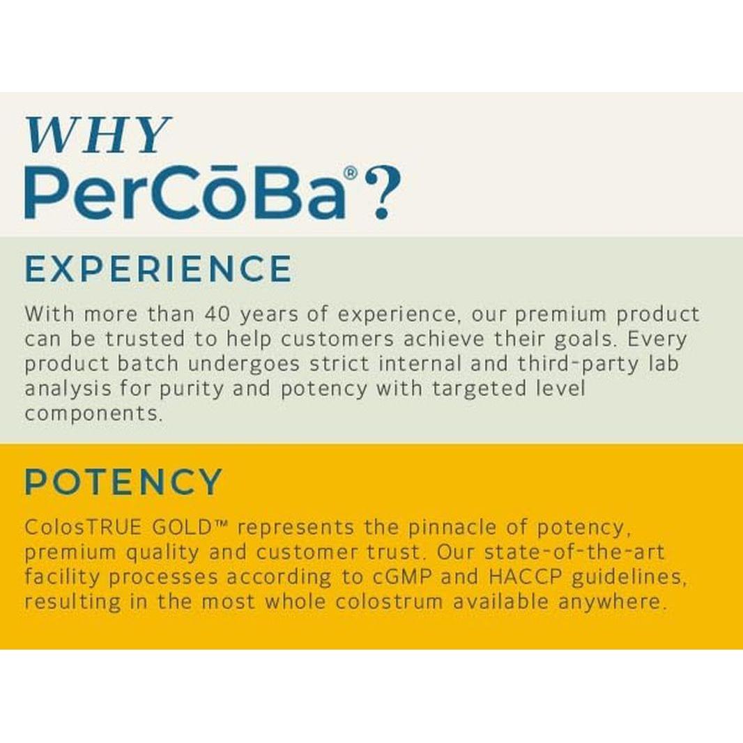 PERCOBA Gut Health Colostrum Lozenges – 230g | Natural Berry Flavour | Immune, Gut & Skin Support