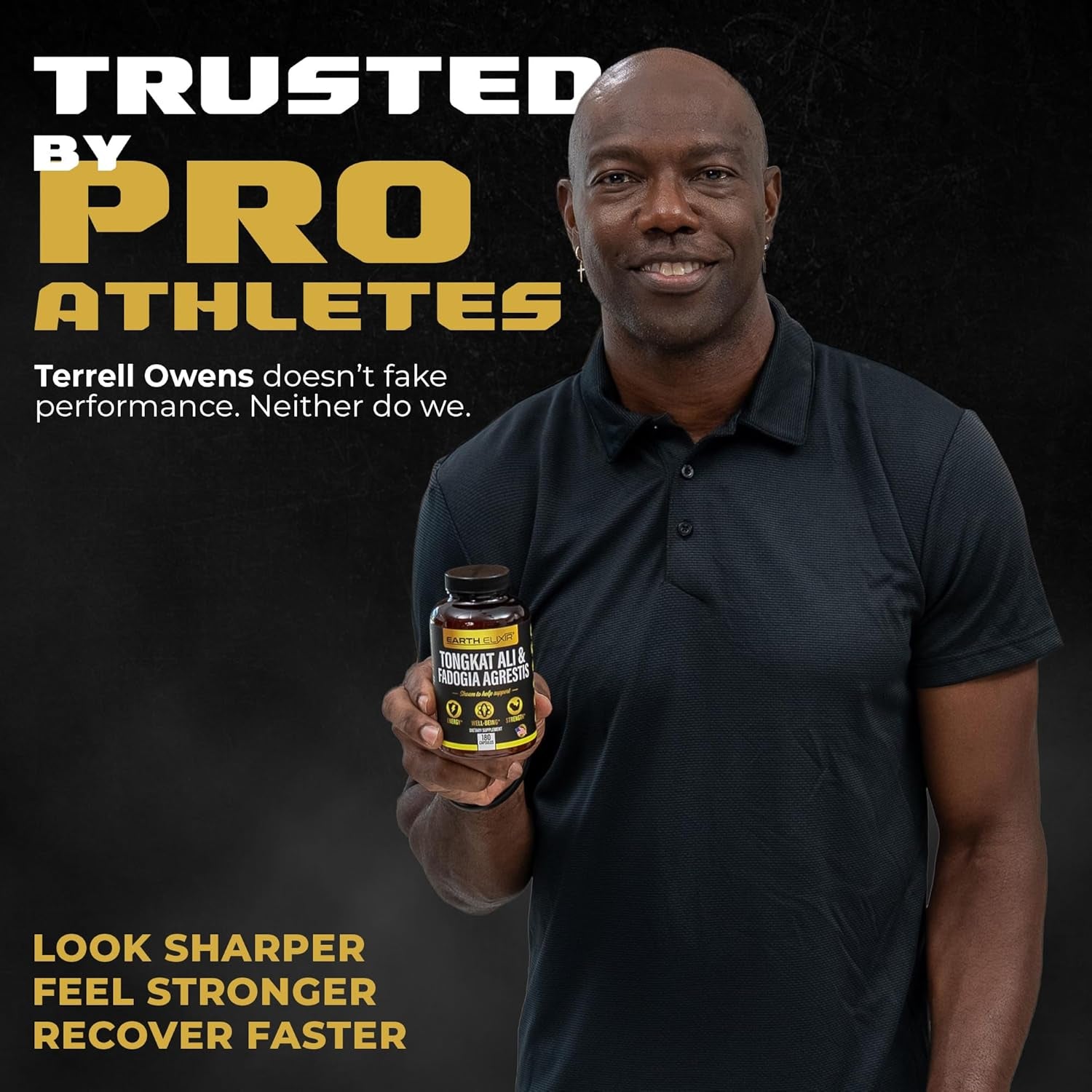 Fadogia Agrestis & Tongkat Ali for Men & Woman – Natural Testosterone Supplement for Men - Made in USA & 3Rd Party Tested – Strength, Energy & Vitality - Longjack – 3 Month Supply