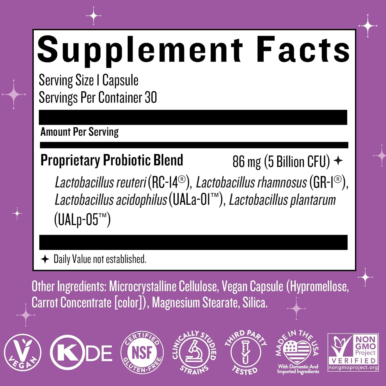 Legendairy Milk Smitten Kitten™ Vaginal Probiotics – 30 Capsules | Feminine Balance, pH & Odor Support