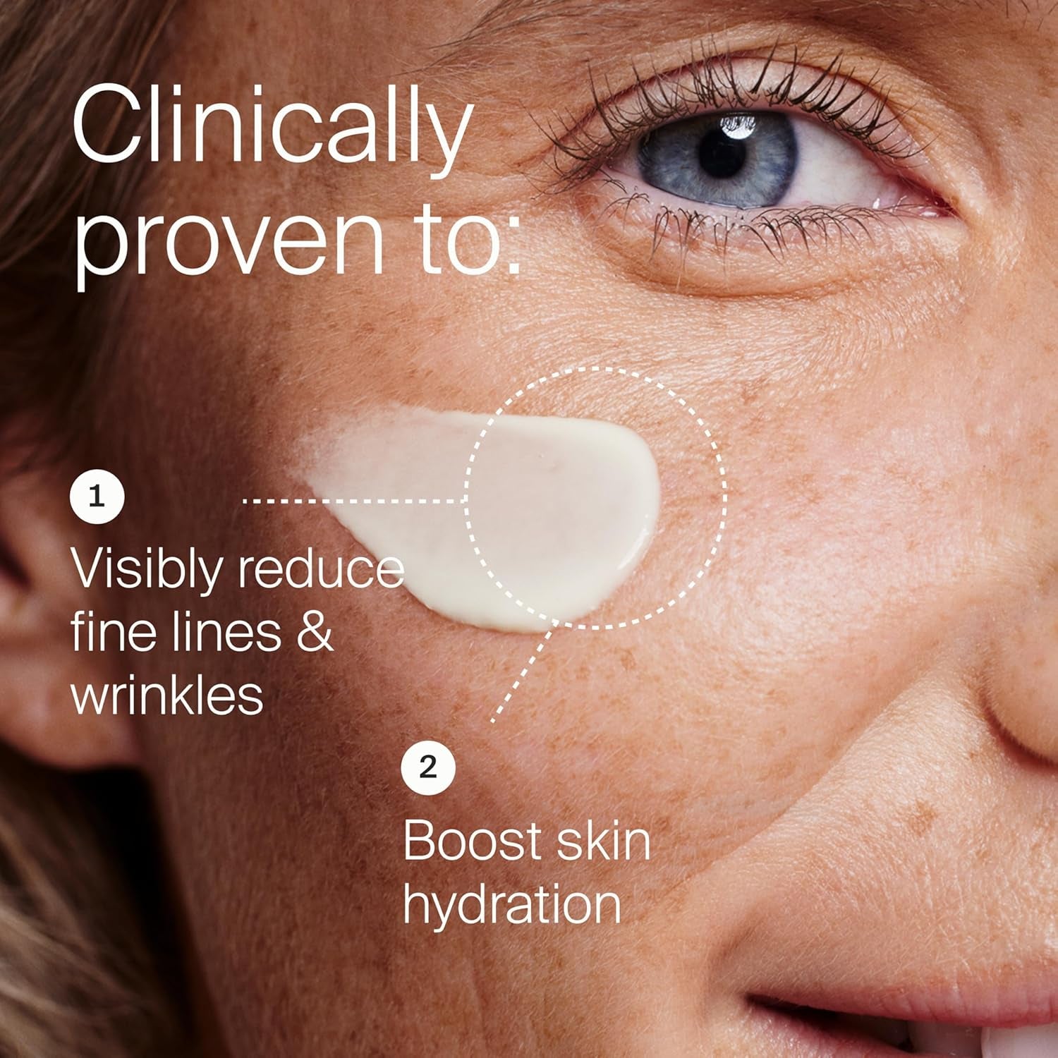 the Day Cream Powered by Mitopure (Urolithin A), Healthy Aging Face Cream. Redensifies Skin Appearance, Clinically Proven to Boost Skin Hydration and Visually Reduce Wrinkles. 1.7Oz (50Ml)