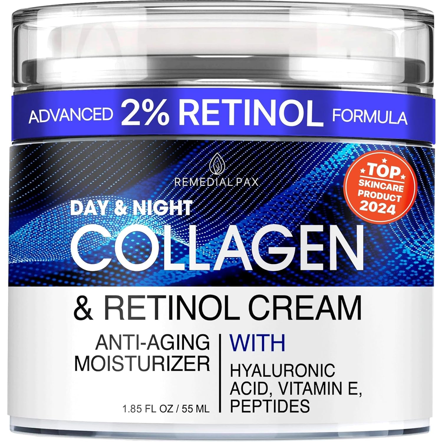 REMEDIAL PURITY AESTHETICS EXPERIENCE Day & Night Collagen & Retinol Cream – 55ml | Firming, Hydrating & Anti-Aging Care