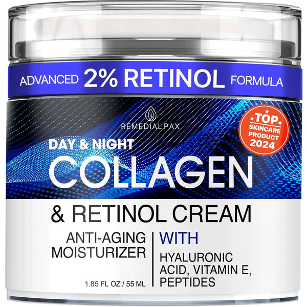REMEDIAL PURITY AESTHETICS EXPERIENCE Day & Night Collagen & Retinol Cream – 55ml | Firming, Hydrating & Anti-Aging Care