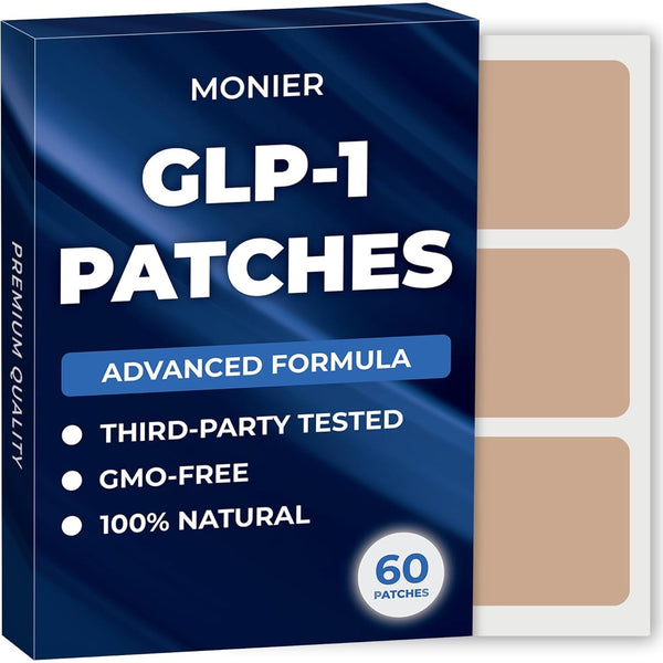 MONIER GLP-1 Patches – 60 Patches | Natural, Needle-Free Wellness Support