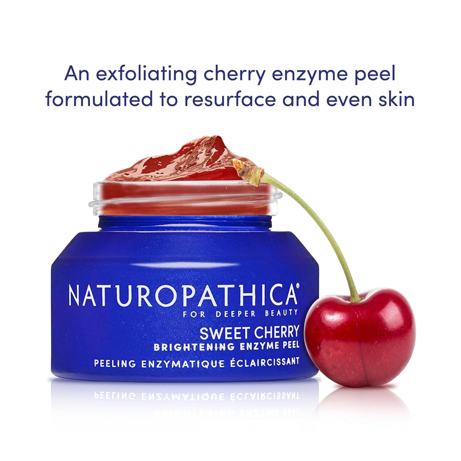 Naturopathica Sweet Cherry Brightening Enzyme Peel – 50ml | Exfoliating & Skin Renewal