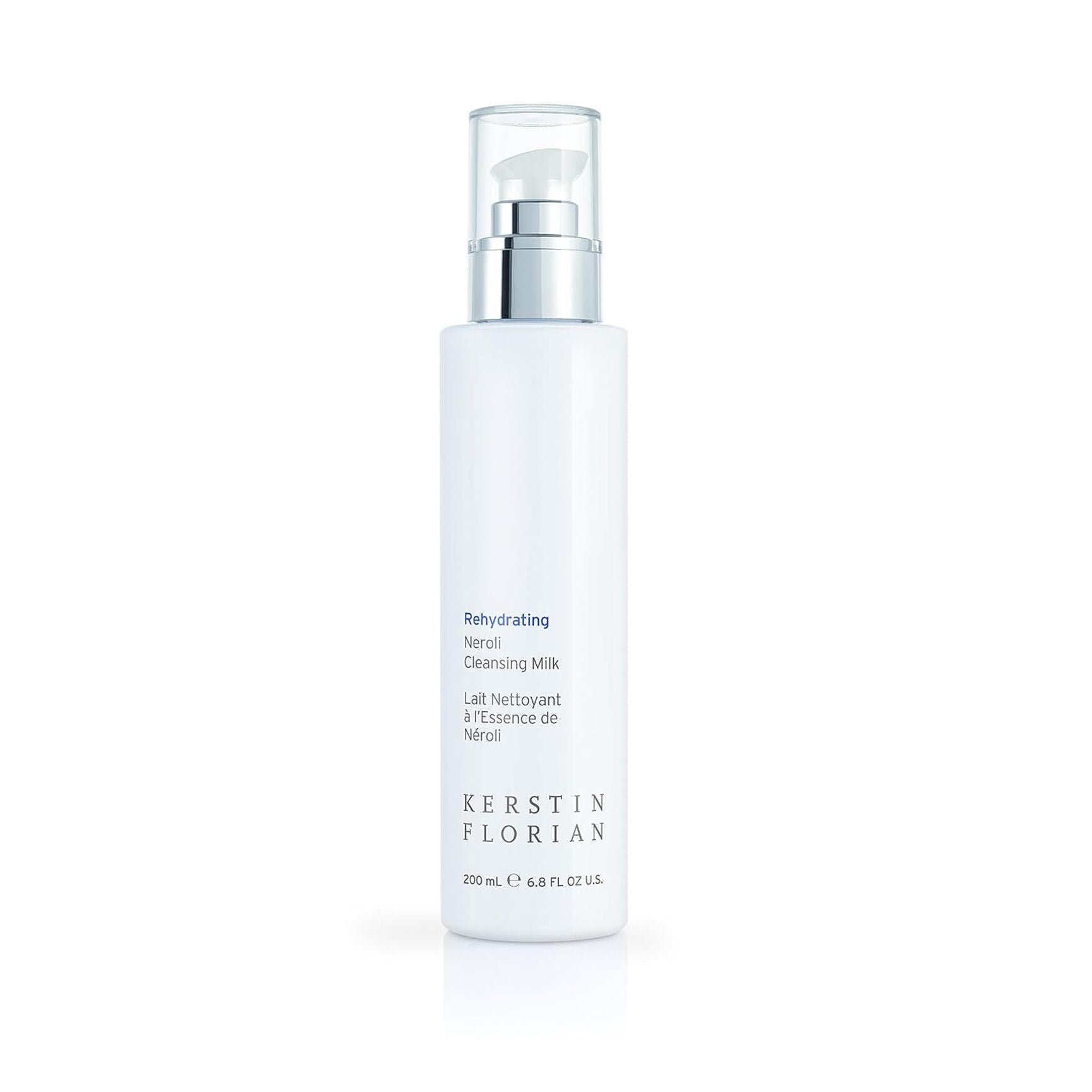 Kerstin Florian Rehydrating Neroli Cleansing Milk – 200ml | Gentle, Moisturizing Daily Cleanser