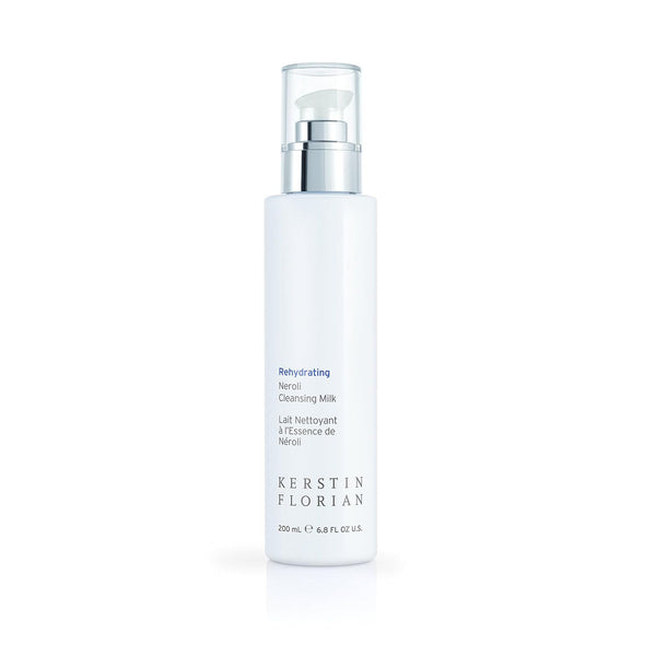 Kerstin Florian Rehydrating Neroli Cleansing Milk – 200ml | Gentle, Moisturizing Daily Cleanser
