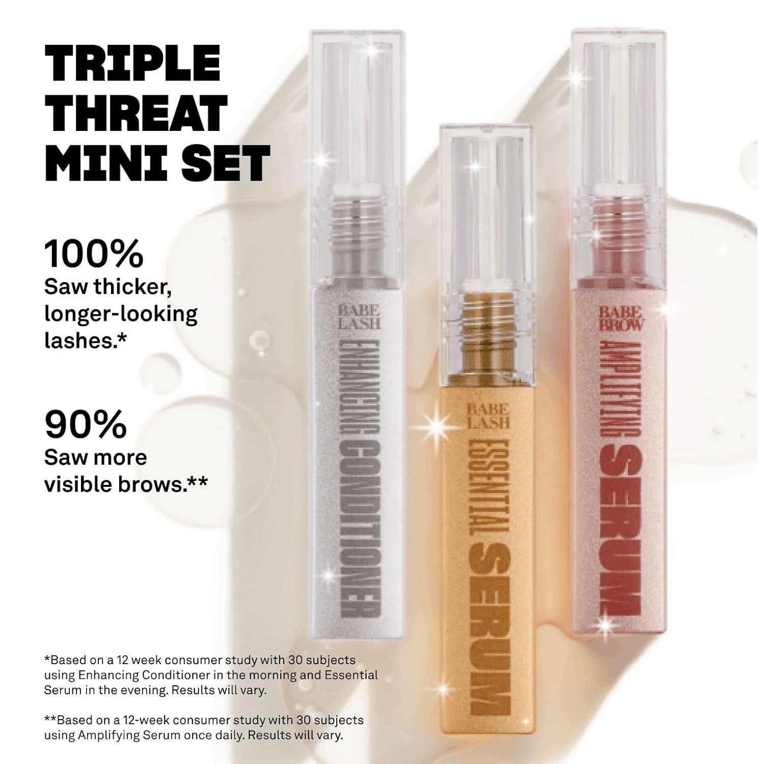 Babe Original Triple Threat Mini Set- 1ml, 3 Pack