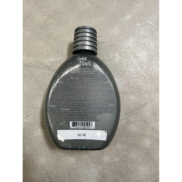 SOLID BLACK 100X Dark Tanning Lotion Indoor Outdoor Tan Enhancing Silicone Bronzer Tanning Bed Lotion 13.5 Fl Oz (400 Ml)