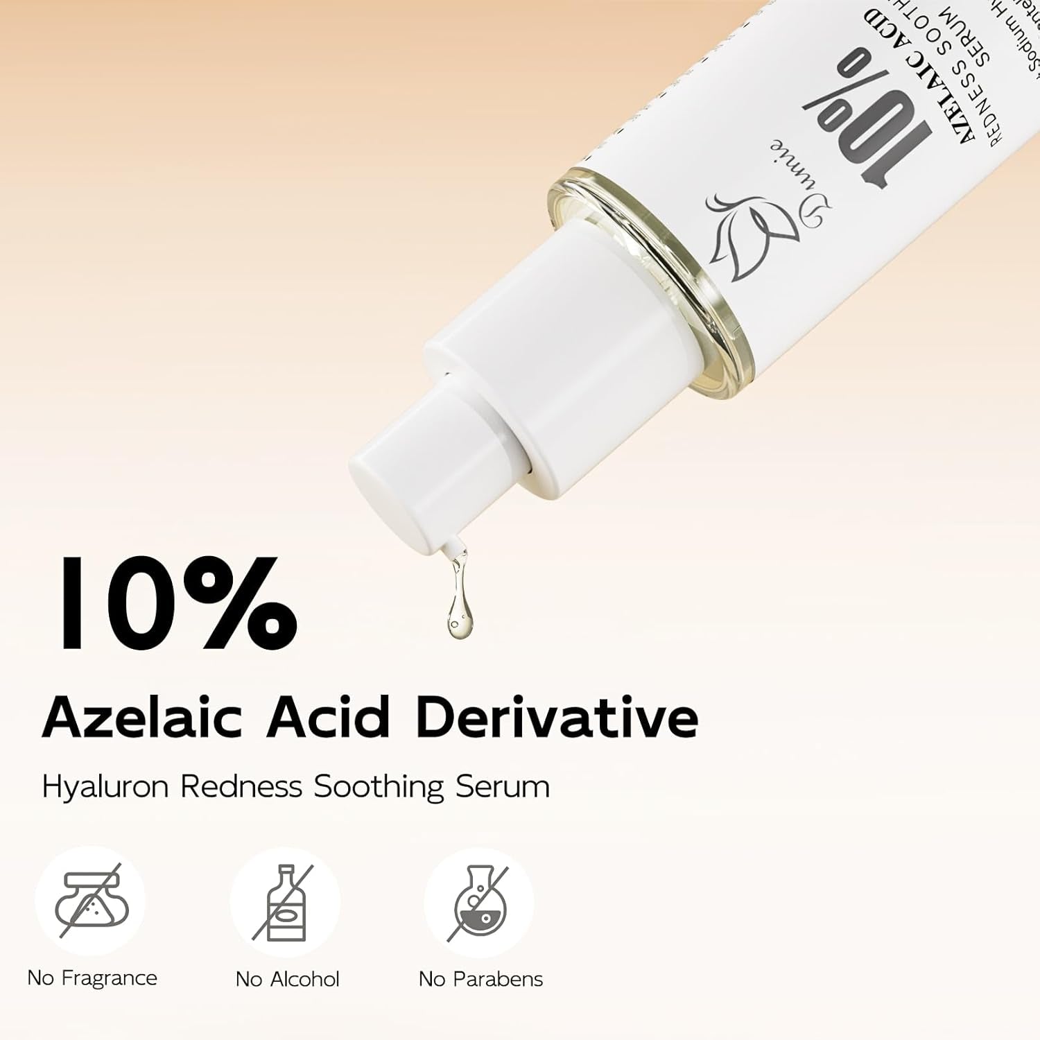 Dumie 10% Azelaic Acid Redness Soothing Serum – 30ml | Calms Redness & Strengthens Skin Barrier