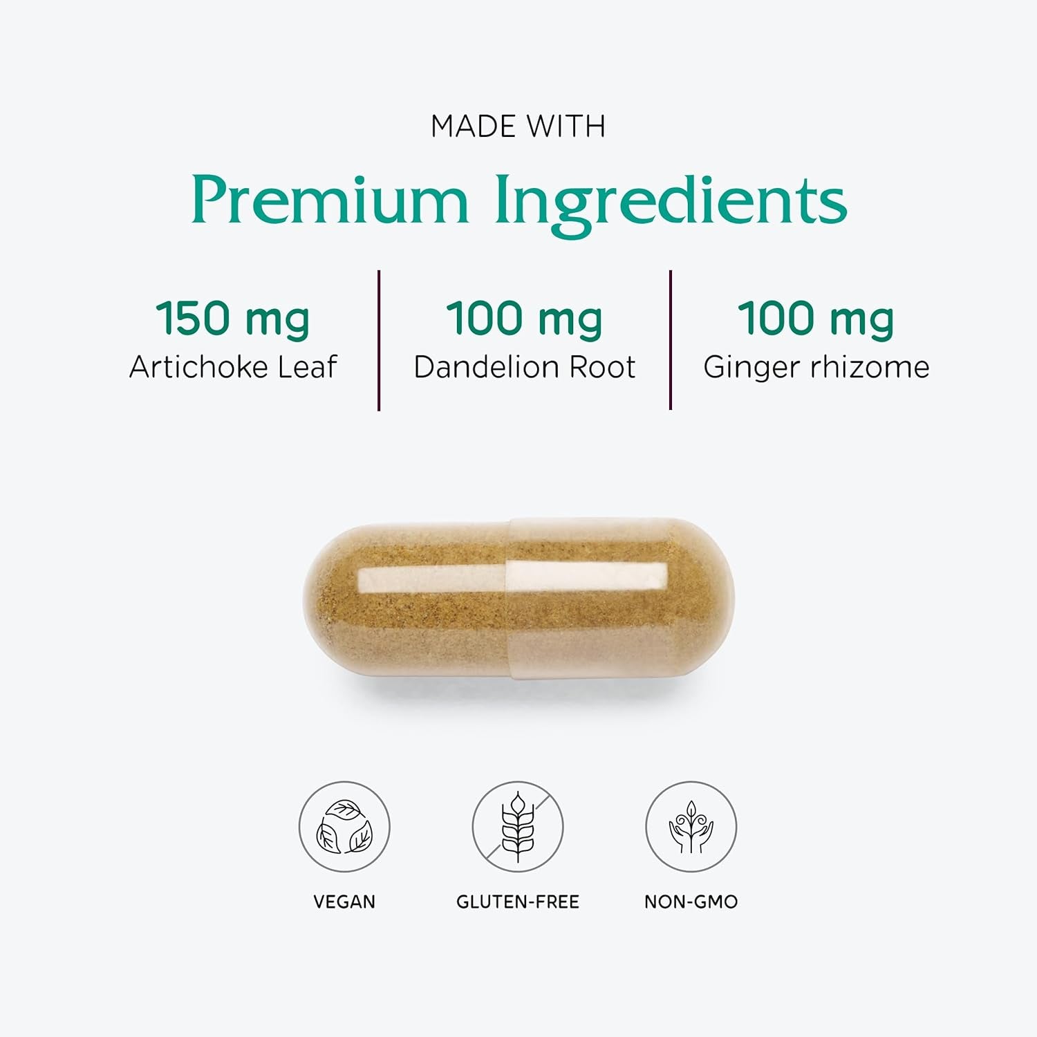 Vitanica Bitters Extra – 90 Capsules | Herbal Digestive Bitters with Enzymes for Healthy Digestion