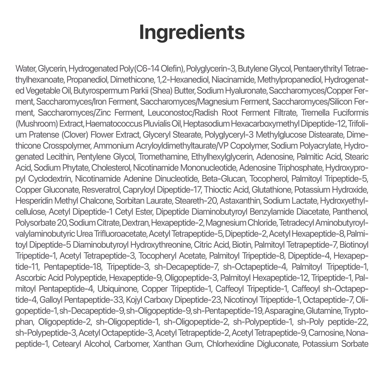 No.9 NAD+ BIO Lifting Serum for Glow, Firming & Wrinkles, Peptide Facial Serum for Sagging Skin, Fine Lines & Elasticity, Hydrating & Tightening Formula, Korean Skincare 1.69 Fl Oz