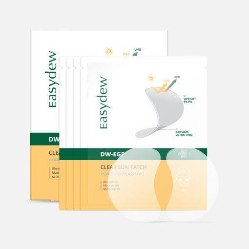 Easydew DW - EGF Peptide Clear Sun Patch 4 Packs - Glam Global UK