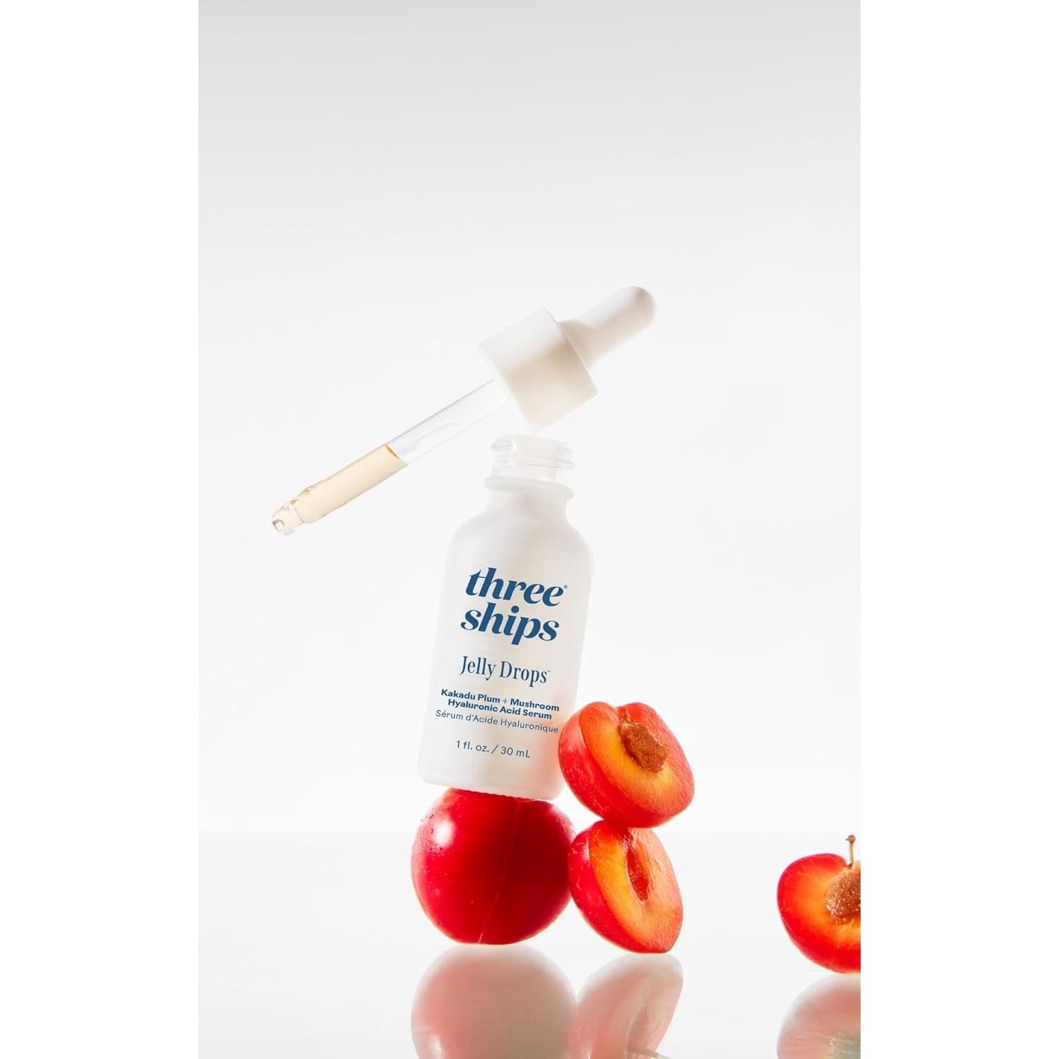 - Jelly Drops Kakadu Plum + Mushroom Hyaluronic Acid Serum | Hydrate, Replenish, Plump Skin | Cruelty-Free, Vegan, Paraben-Free, Sensitive Skin Safe (1 Fl Oz | 30 Ml)