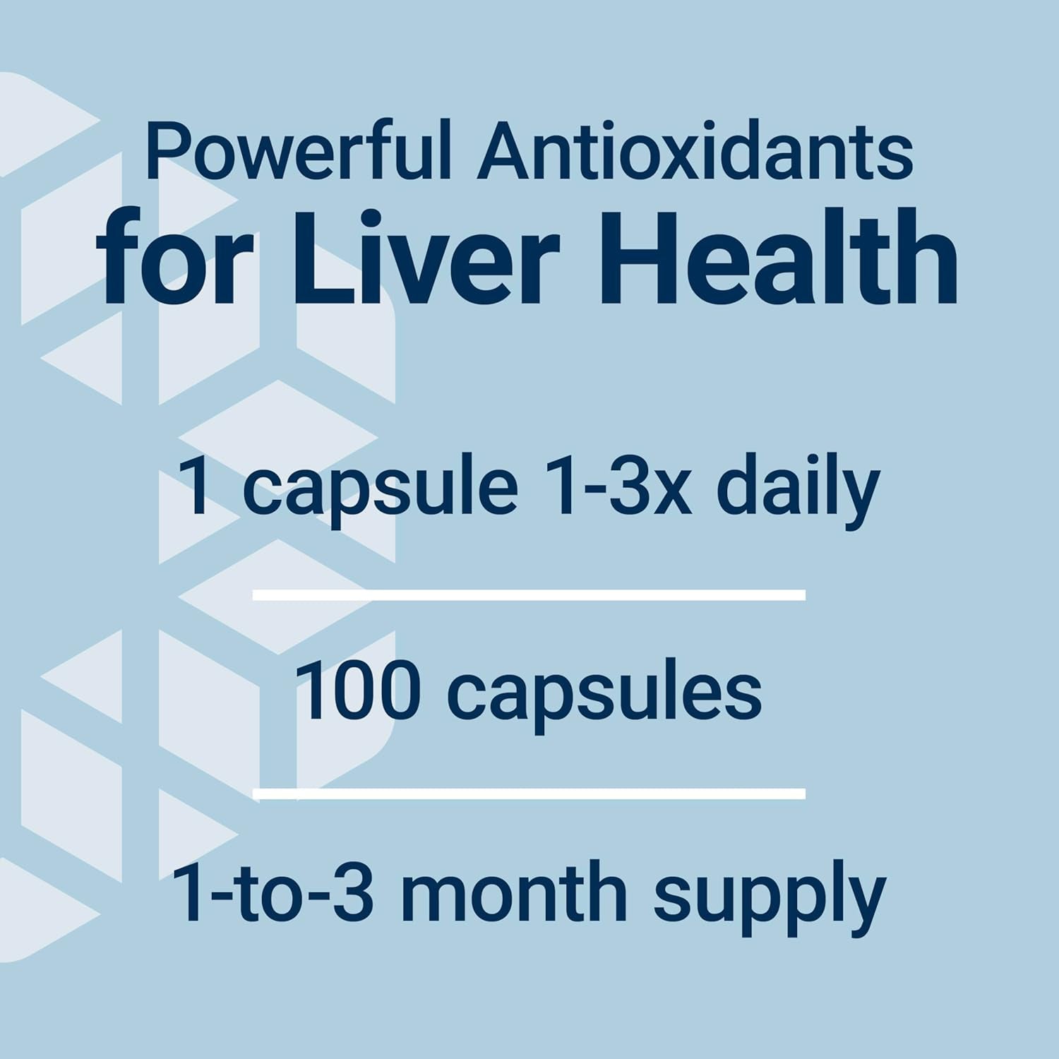 Glutathione, Cysteine & C, 500 Mg of Vitamin C, Powerful Antioxidant Supplement to Support Liver Health, Gluten-Free, Non-Gmo, 100 Capsules