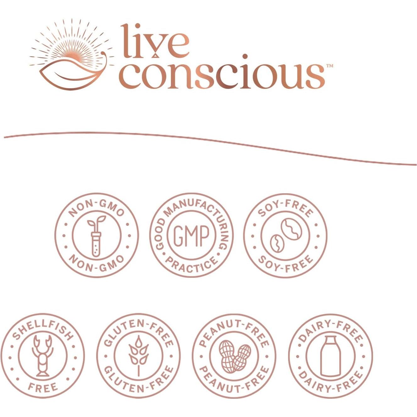 Live Conscious K2 + D3 Supplement – 60 Softgels | Bone Strength, Heart Health & Immune Support