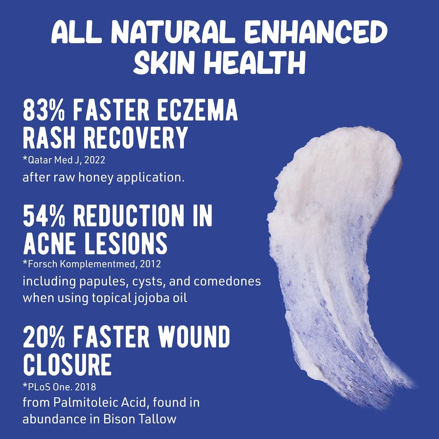 Grazly Whipped Regenerative Bison Tallow Balm (Vanilla) – 71g | Deep Hydration & Skin Renewal