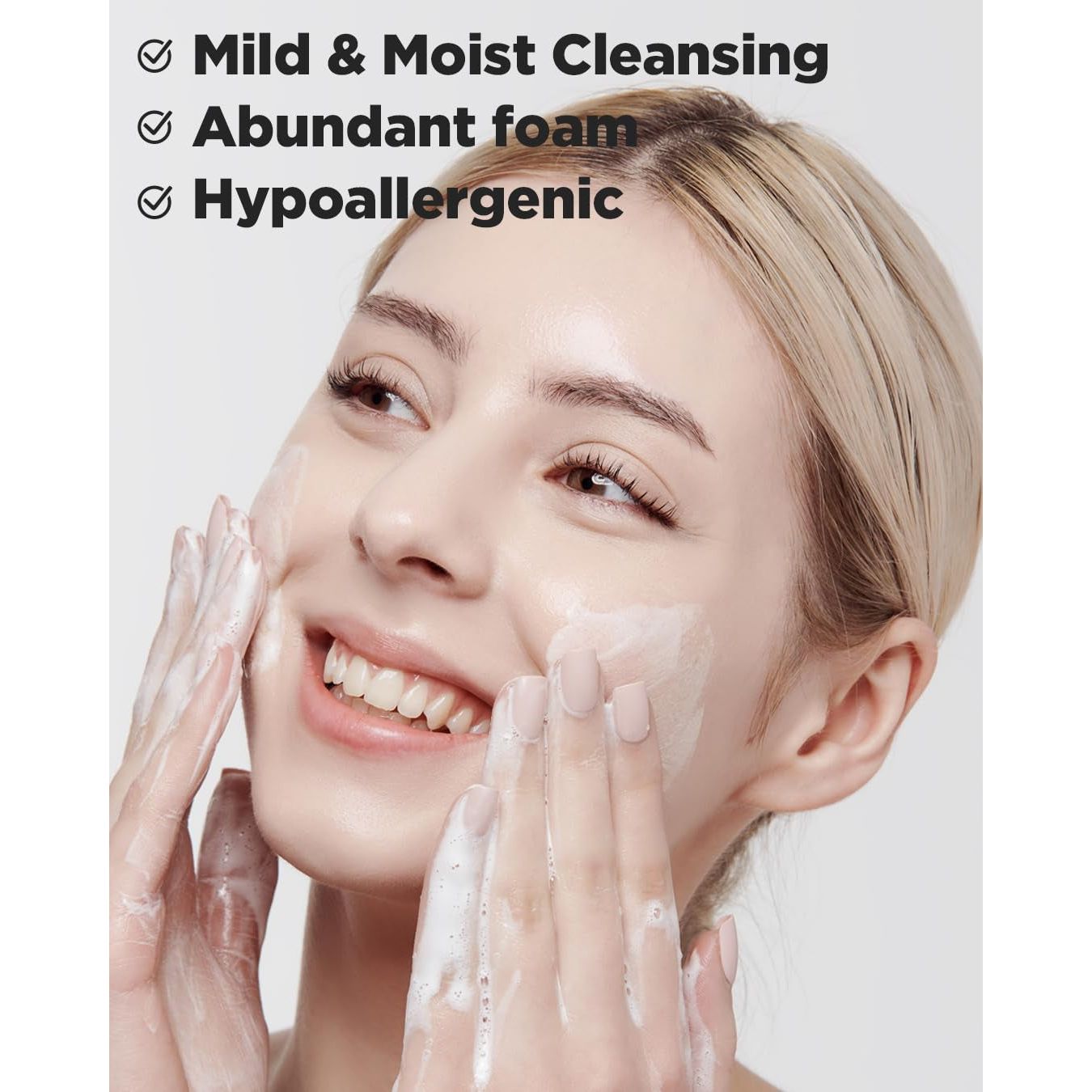 BEISIKS SKINRxLAB MadeCera Cream Mild Whipped Cleanser – 100ml | Hydrating, Pore-Tightening Daily Face Wash