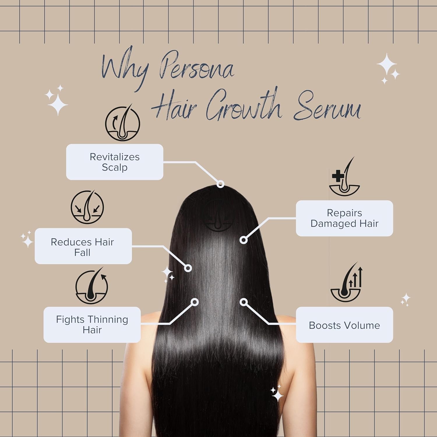 Hair Growth Serum – Advanced Biotin with Caffeine, Peptides, Botanical Extract for Thicker, Fuller, Longer Hair, Reduces Hair Thinning, Hair Regrowth Tonic, Hair Loss Treatment for Men & Women, 30Ml