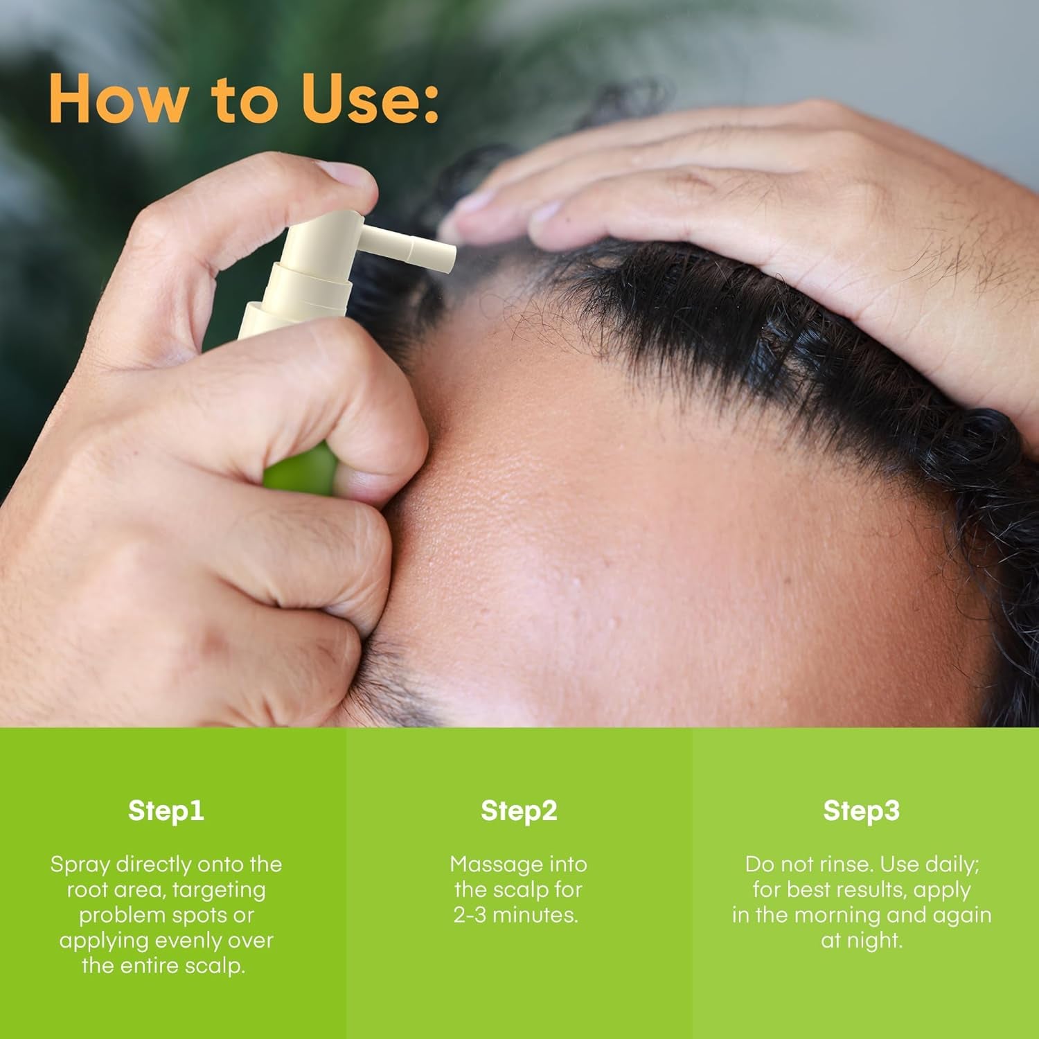 Svvimer Hair Growth Spray – 80ml | Rosemary, Biotin & Caffeine for Thicker, Fuller Hair
