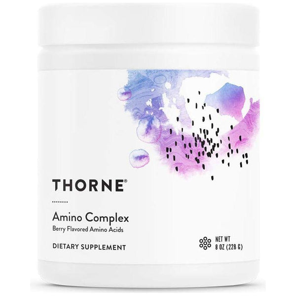 THORNE Amino Complex – Berry Flavor, 228g | NSF-Certified Amino Acids for Energy & Muscle Support