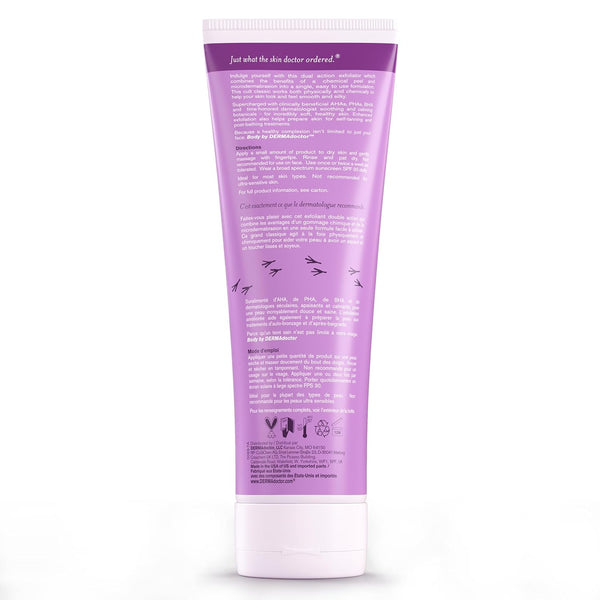 DERMAdoctor KP Duty Body Scrub 10% AHAs + PHAs - 237ml