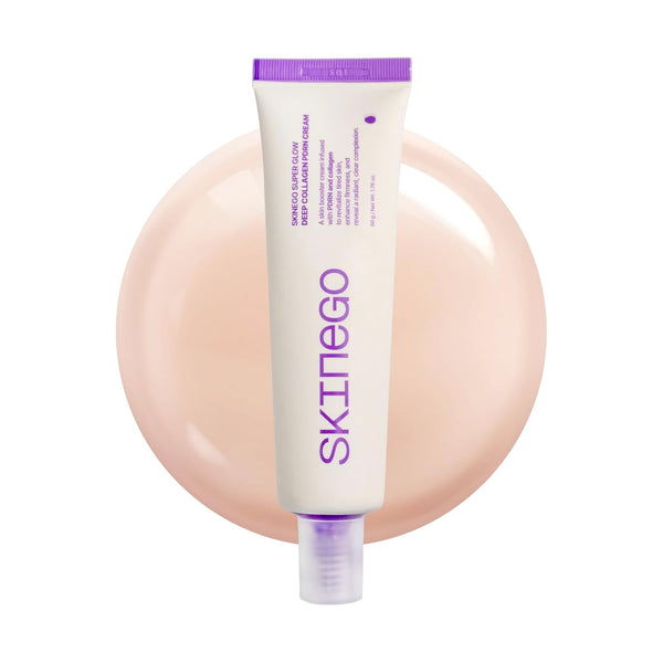 SKINEGO Super Glow Deep Collagen PDRN Cream – 50g | Intensive Skin Repair & Firming