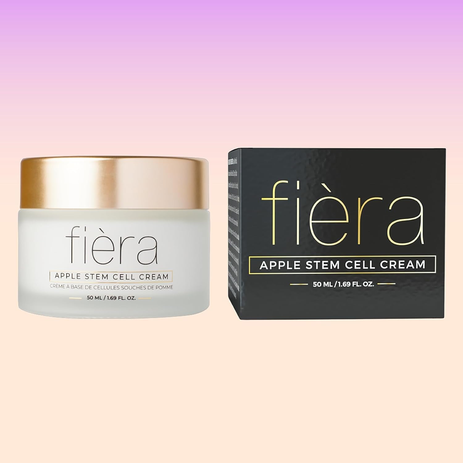 FIÈRA Apple Stem Cell Cream – 50ml | Anti-Aging Moisturizer for Mature Skin (40+)