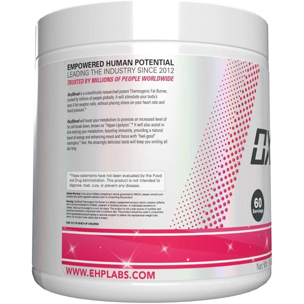 EHP Labs OxyShred Ultra Concentration Food Supplement 10.16 oz - 288 g - Glam Global UKEHP Labs
