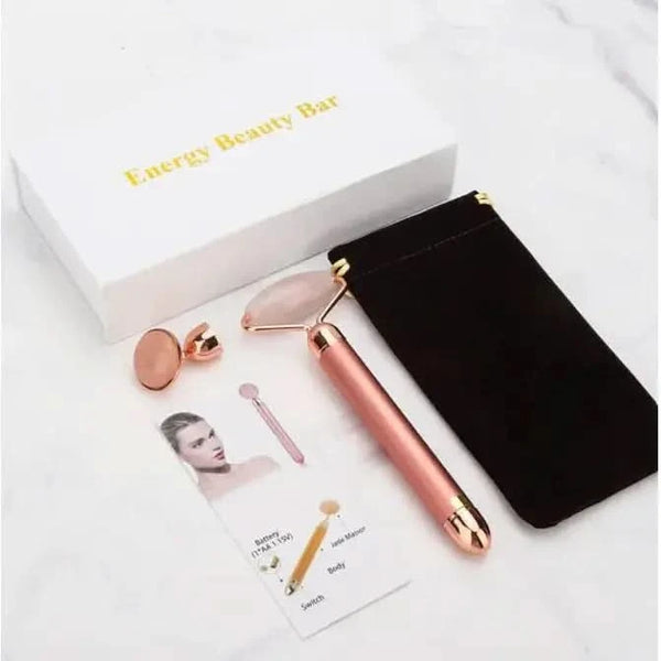 Electric Jade Roller Facial Massager: Recharge, Rejuvenate, Radiate - Glam Global UKGlam Global UK