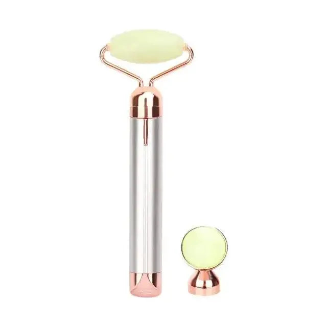 Electric Jade Roller Facial Massager - Glam Global UK