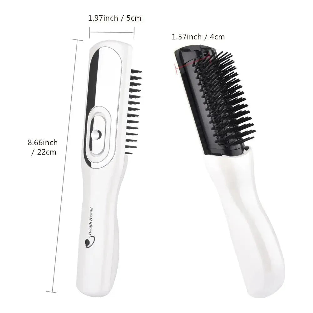 Electric Laser Hair Growth Therapy Comb - Stimulate Hair Regrowth & Stop Hair Loss - Glam Global UK