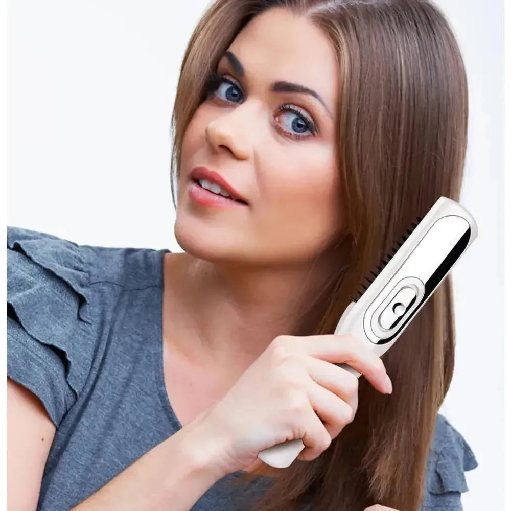 Electric Laser Hair Growth Therapy Comb - Stimulate Hair Regrowth & Stop Hair Loss - Glam Global UK