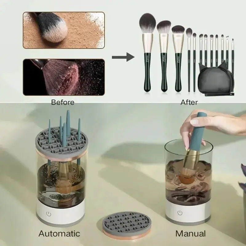 Electric Makeup Brush Cleaner - Glam Global UK