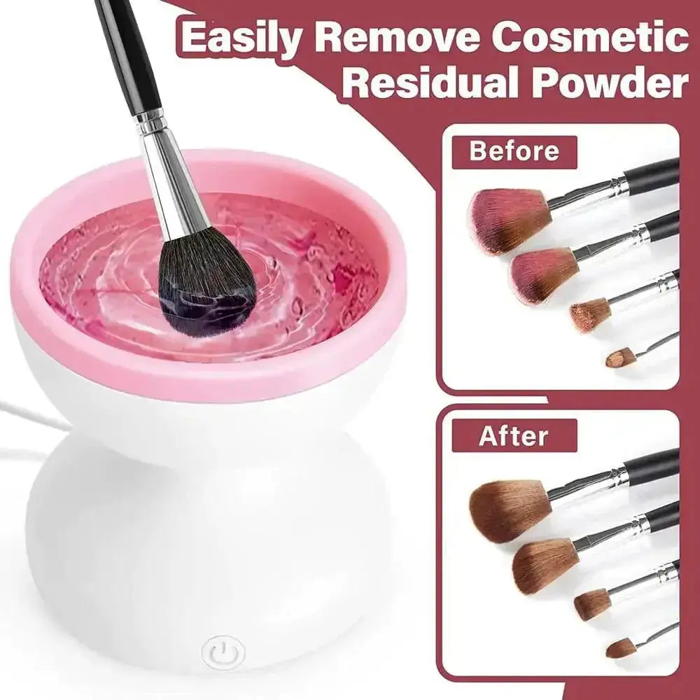 Electric Makeup Brushes Cleaner - Glam Global UK