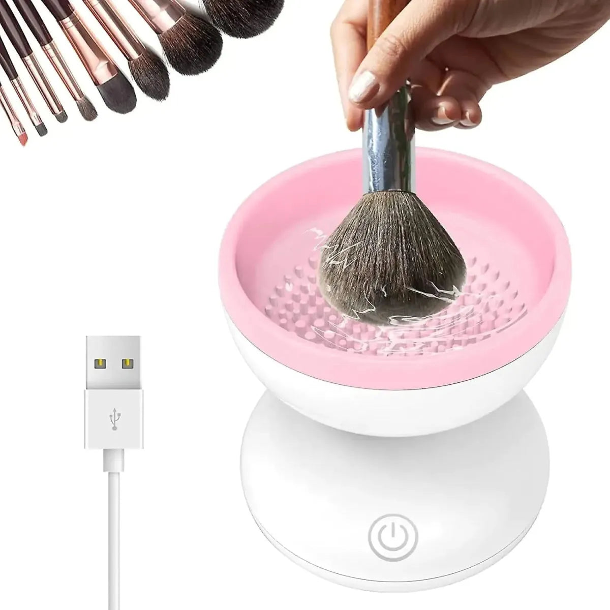 Electric Makeup Brushes Cleaner - Glam Global UK