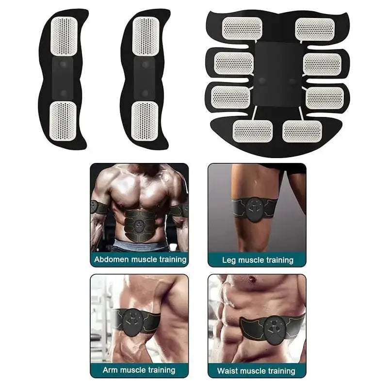 Electric Muscle Stimulator Fitness Massager - Glam Global UK