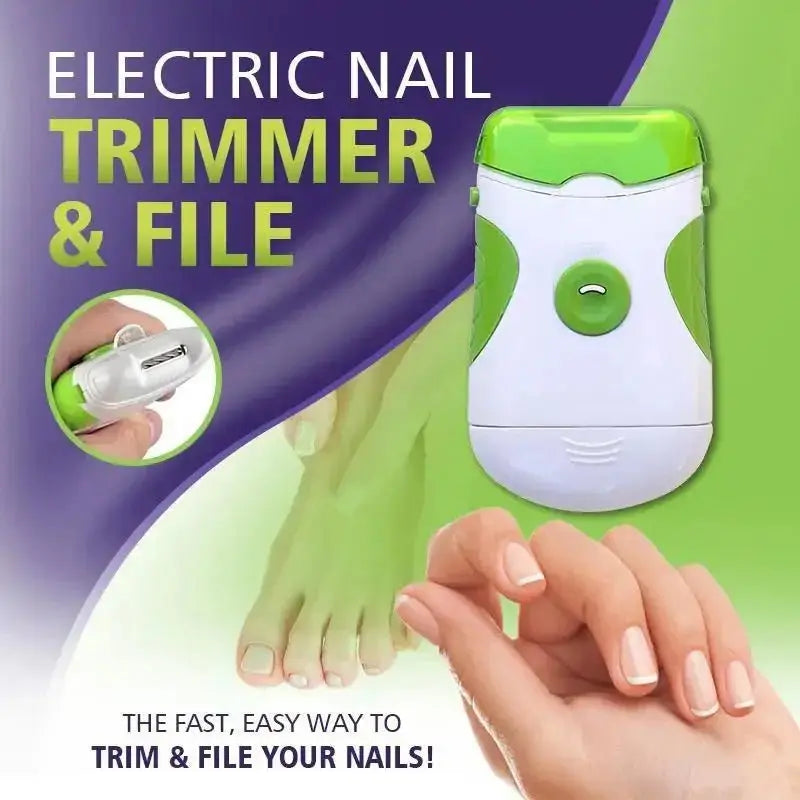 Electric Nail Trimmer & File - Glam Global UK